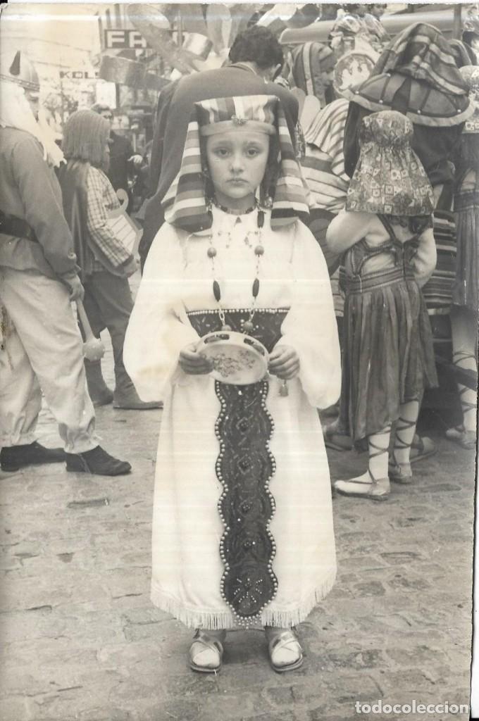 Fotograf&iacute;a antigua: :::: AG167 - FOTOGRAFIA - JOVENCITA DISFRAZADA - 18 X 12 CM.