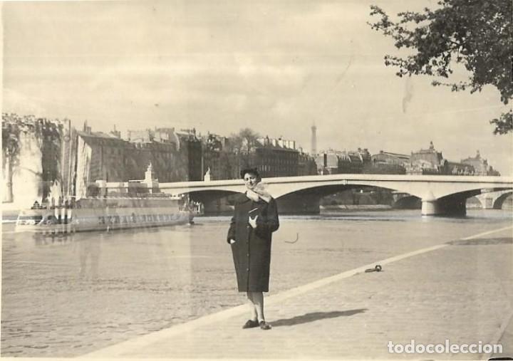 Fotograf&iacute;a antigua: == NA486 - FOTOGRAFIA - SE&Ntilde;OR EN UN BONITO PAISAJE