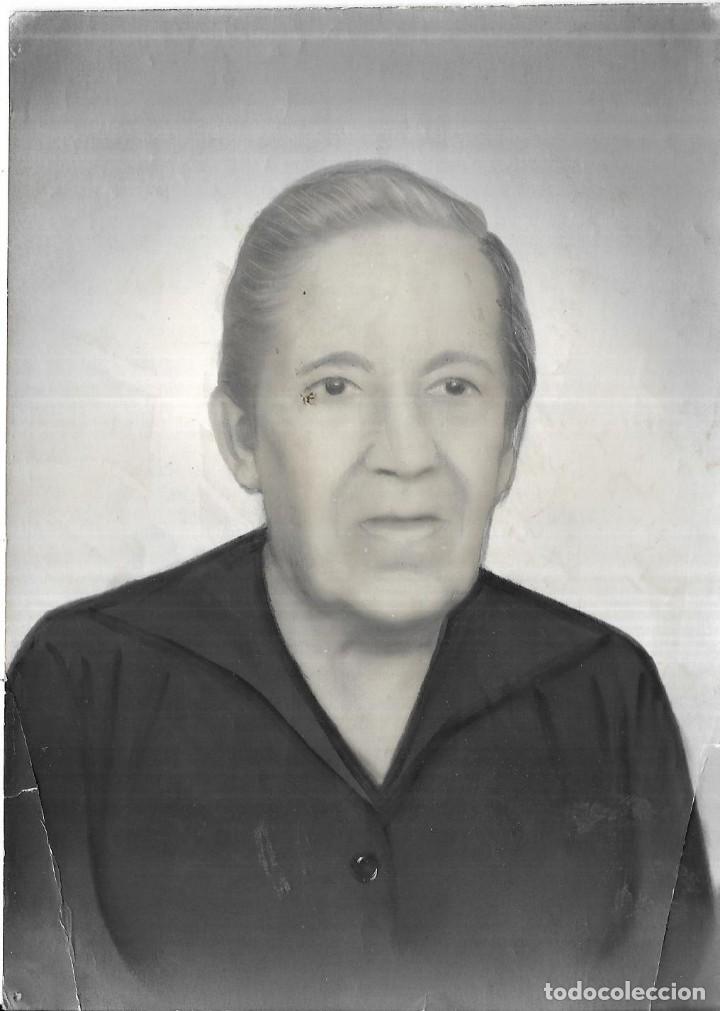 Fotograf&iacute;a antigua: ***JN115 - FOTOGRAFIA - SE&Ntilde;ORA - 18 X 13 CM.