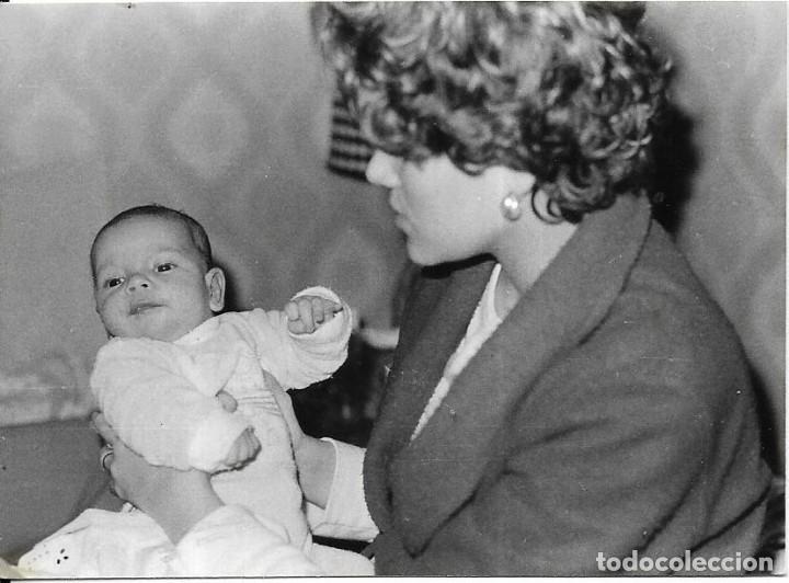 Fotograf&iacute;a antigua: == NA506 - FOTOGRAFIA - BEB&Eacute; CON SU MADRE