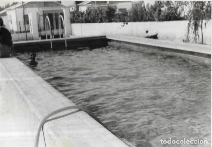 Fotograf&iacute;a antigua: == NA536 - FOTOGRAF&Iacute;A - BONITA PISCINA