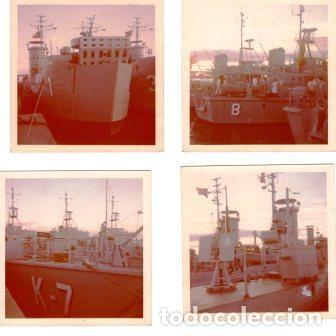 Fotograf&iacute;a antigua: LANCHAS DESEMBARCO SERIE K ARMADA 1970