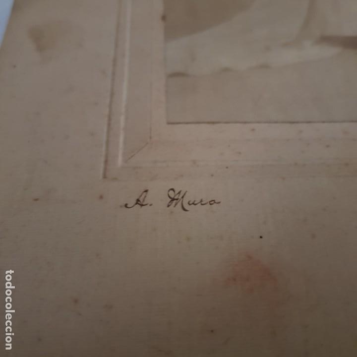 Fotograf&iacute;a antigua: PAREJA CON DEDICATORIA- LOGRO&Ntilde;O - Foto 3