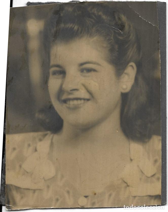 Fotograf&iacute;a antigua: *** NA587 - FOTOGRAF&Iacute;A - BONITA JOVEN