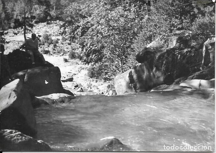 Alte Fotografie: ==NA618 - FOTOGRAF&Iacute;A - BONITO PAISAJE - CASCADA DESDE ARRIBA