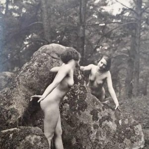 Fotografía antigua. Desnudos