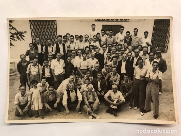 Alte Fotografie: BEJIS (Castell&oacute;n) Fotograf&iacute;a Original Bendici&oacute;n al Tio BENET (a.1949)