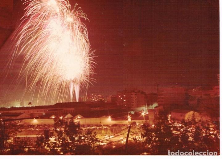Fotograf&iacute;a antigua: FUEGOS ARTIFICIALES. BARCELONA? - Foto 1
