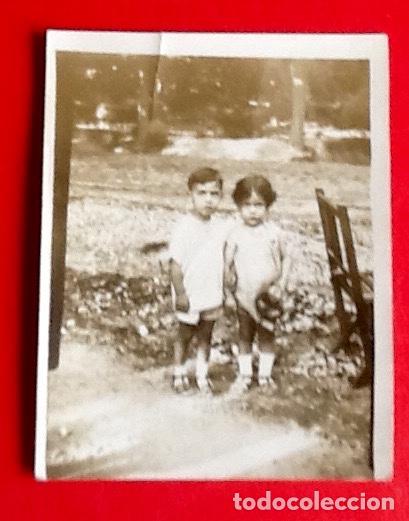 Photographie ancienne: FOTO A&Ntilde;OS 30... NI&Ntilde;OS. El ENVIO ESTA INCLUIDO.