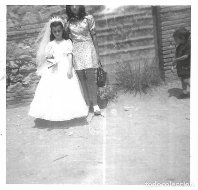 Fotograf&iacute;a antigua: *** B101 - FOTOGRAFIA - JOVENCITA DE PRIMERA COMUNION