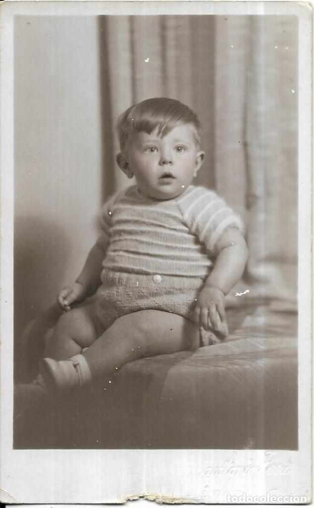 Fotograf&iacute;a antigua: :::: C394 - FOTOGRAFIA - BONITO NI&Ntilde;ITO