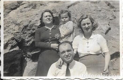 Photographie ancienne: == D163 - FOTOGRAFIA PEQUE&Ntilde;O FORMATO - GRUPO FAMILIAR