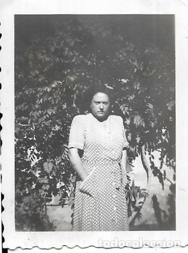 Alte Fotografie: == D198 - FOTOGRAFIA PEQUE&Ntilde;O FORMATO - SE&Ntilde;ORA