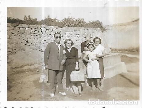 Alte Fotografie: == D595 - FOTOGRAFIA PEQUE&Ntilde;O FORMATO - GRUPO FAMILIAR