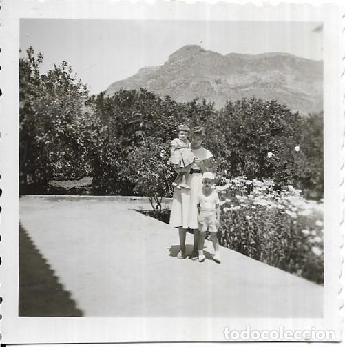 Fotograf&iacute;a antigua: == E217 - FOTOGRAFIA - SE&Ntilde;ORA CON SUS NI&Ntilde;OS