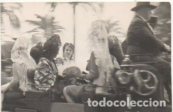 Fotograf&iacute;a antigua: FOTO DE CARNAVAL DE CADIZ. A&Ntilde;O 1983. COCHE DE CABALLOS   FOTCAR-060