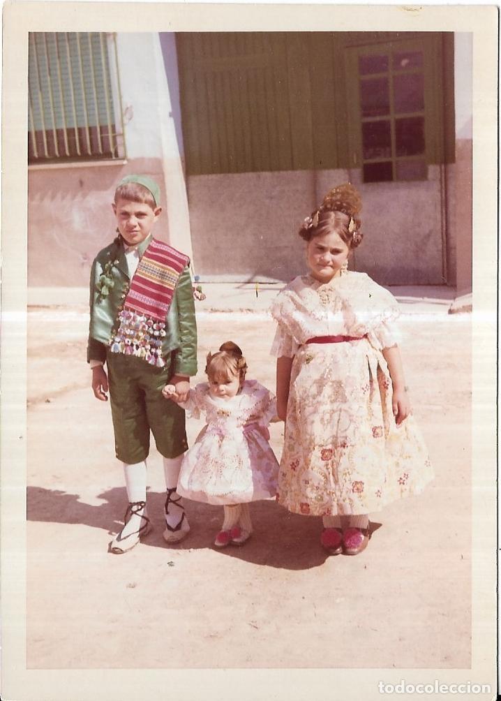 Alte Fotografie: == H573 - FOTOGRAFIA - TRES PEQUE&Ntilde;OS FALLERITOS