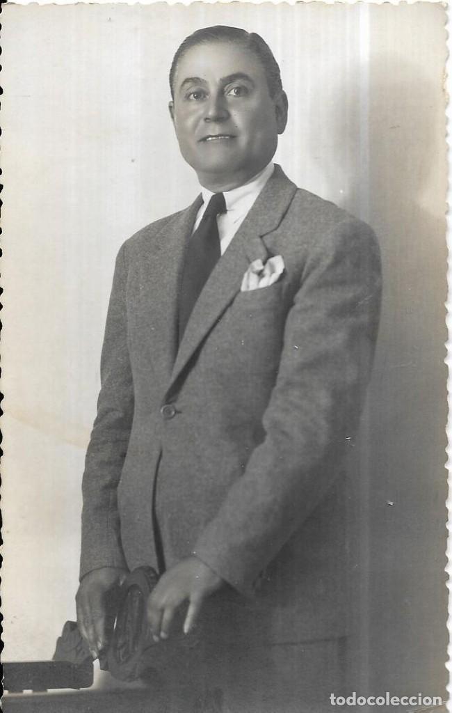 Alte Fotografie: *** H587- FOTOGRAFIA - ELEGANTE SE&Ntilde;OR