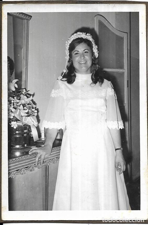 Fotografia antiga: *** CU138 - FOTOGRAFIA - BONITA NOVIA