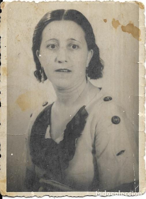 Fotografia antiga: *** CU172 - FOTOGRAFIA - BONITA JOVEN