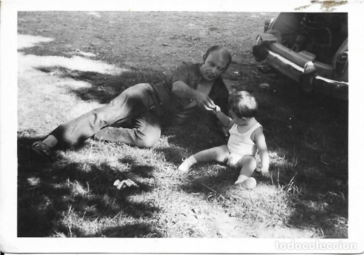 Fotografia antiga: *** CU179 - FOTOGRAFIA - SE&Ntilde;OR CON UN NI&Ntilde;ITO