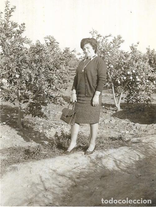 Fotografia antiga: == CU351 - FOTOGRAFIA - SE&Ntilde;ORA