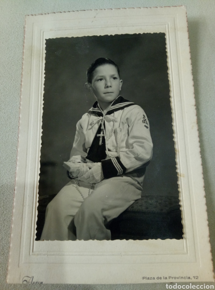 Fotograf&iacute;a antigua: Ni&ntilde;o comuni&oacute;n Vitoria - Foto 1