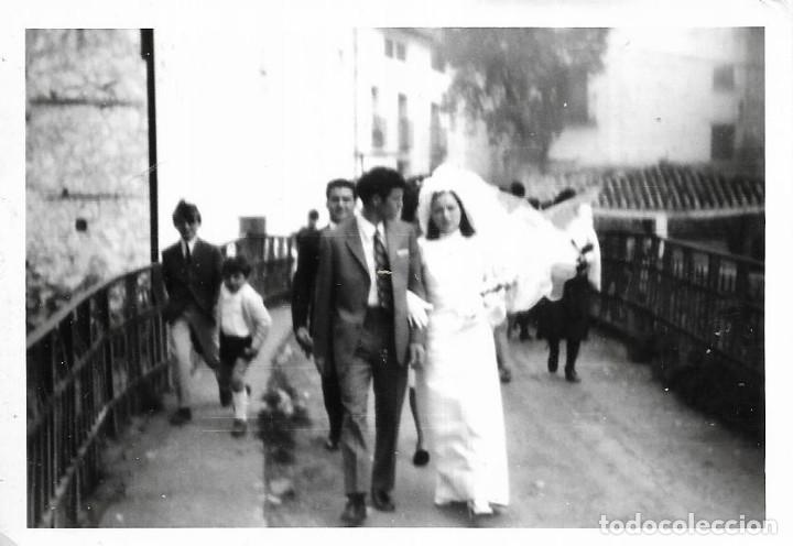 Fotografia antiga: == CU756 - FOTOGRAFIA - PAREJA DE NOVIOS