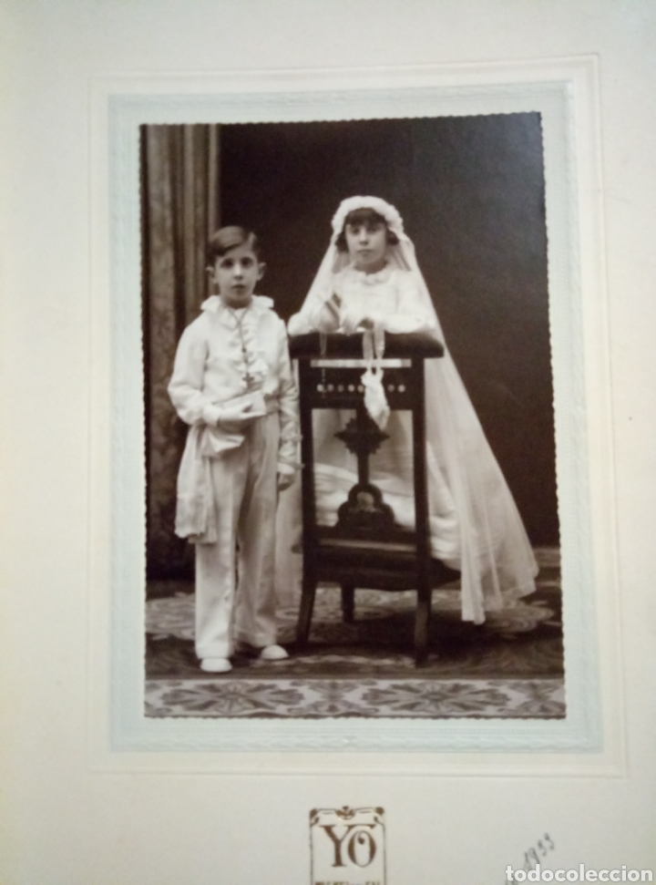 Fotograf&iacute;a antigua: Ni&ntilde;os comuni&oacute;n Art Studio Madrid - Foto 1