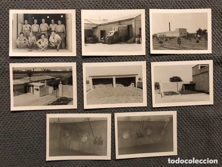 Antique Photography: FOTOGRAF&Iacute;A (8) antigua. BONREPOS .Centro de Transformaci&oacute;n y aprovechamiento ..Abonos (a.1947)