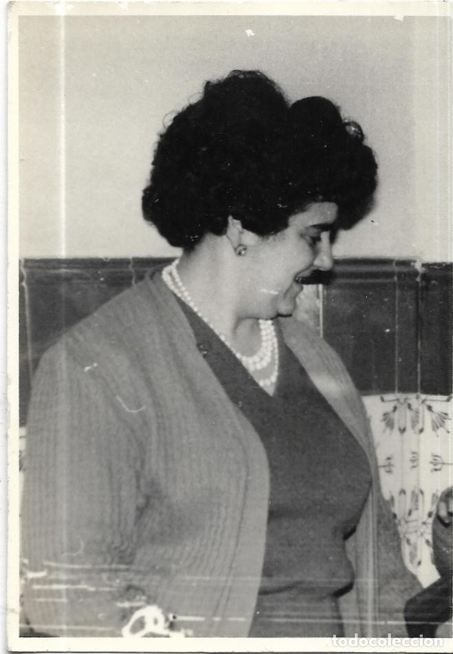 Fotografia antiga: == FA481 - FOTOGRAFIA - SE&Ntilde;ORA