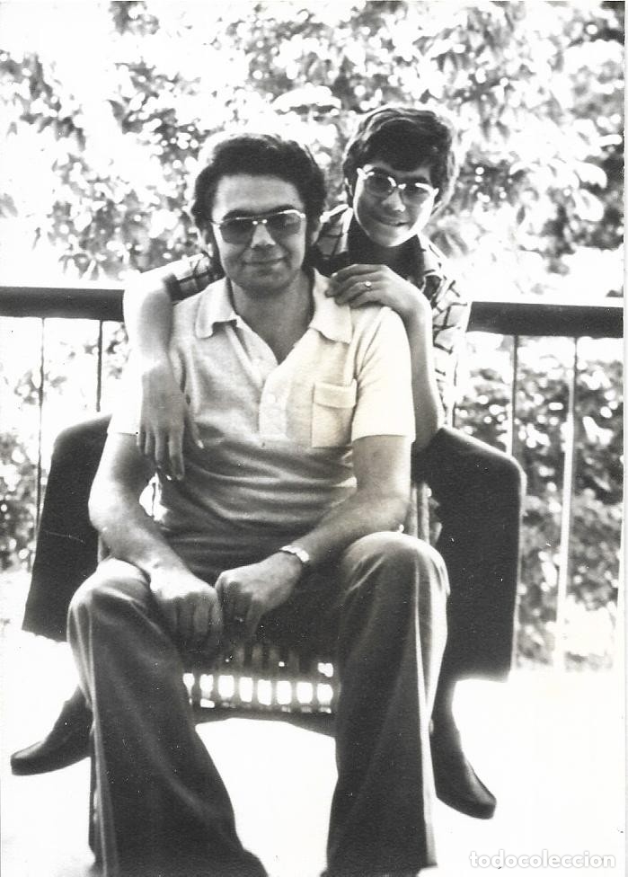 Fotograf&iacute;a antigua: == FA601 - FOTOGRAFIA - JOVENCITO CON SU PADRE