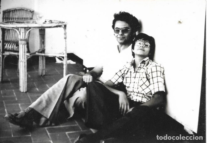 Fotograf&iacute;a antigua: == FA620 - FOTOGRAFIA - JOVENCITO CON SU PAPA