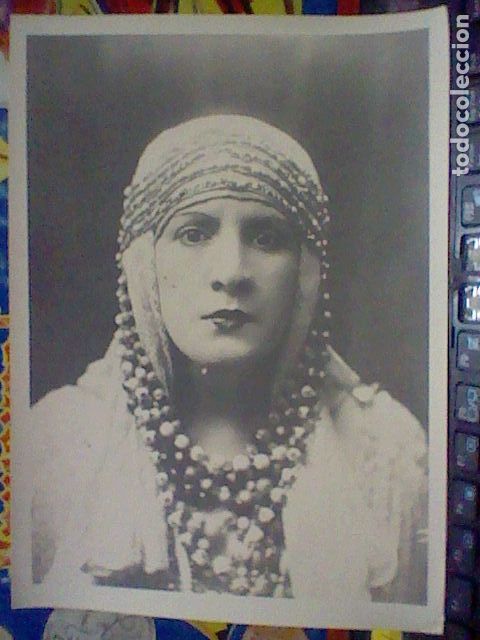 Fotograf&iacute;a antigua: AUREA DE SARRA BAILARINA ACTRIZ RECITADORA MODERNISMO ESPA&Ntilde;OL FOTOGRAFIA DE ACTUACION