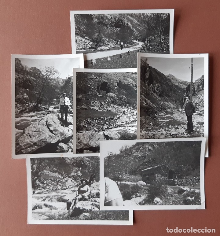 Fotografia antiga: LOTE 6 FOTOGRAF&Iacute;AS. DESFILADERO DEL CARES. PONCEBOS. PICOS DE EUROPA. ASTURIAS. 1970.