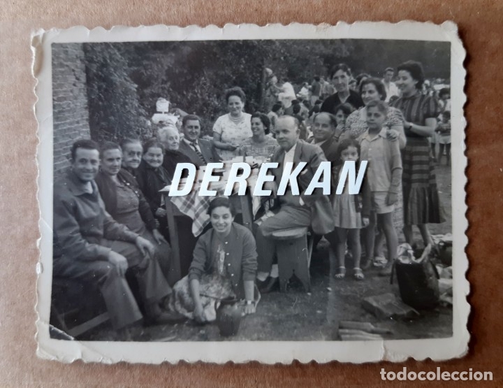 Alte Fotografie: ANTIGUA FOTOGRAF&Iacute;A GRUPO. FOTO PAZ. LAVIANA. ASTURIAS. AGOSTO 1957.
