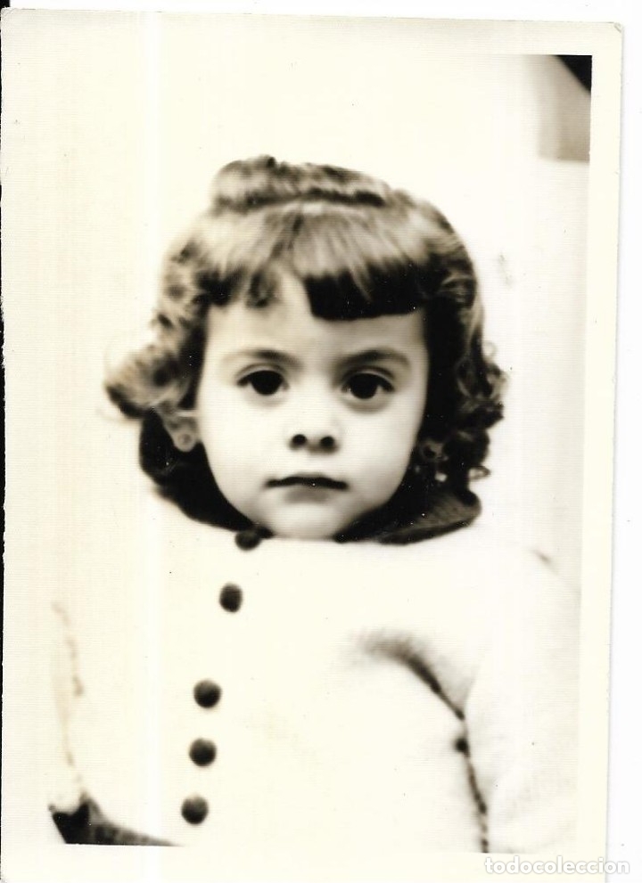 Fotograf&iacute;a antigua: == W516 - FOTOGRAFIA - BONITA NI&Ntilde;ITA