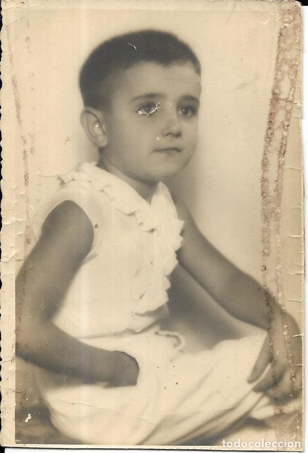 Fotograf&iacute;a antigua: :::: W539 - FOTOGRAF&Iacute;A - BONITA NI&Ntilde;ITA