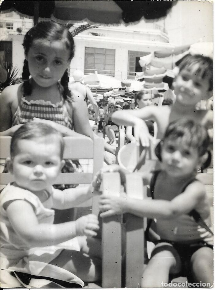 Fotograf&iacute;a antigua: :::: FA258 - FOTOGRAFIA - CUATRO NI&Ntilde;ITOS