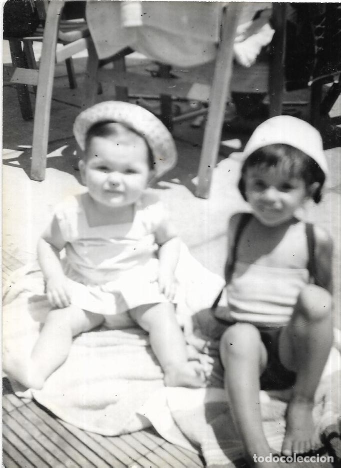 Fotograf&iacute;a antigua: :::: FA223 - FOTOGRAFIA - DOS NI&Ntilde;ITAS