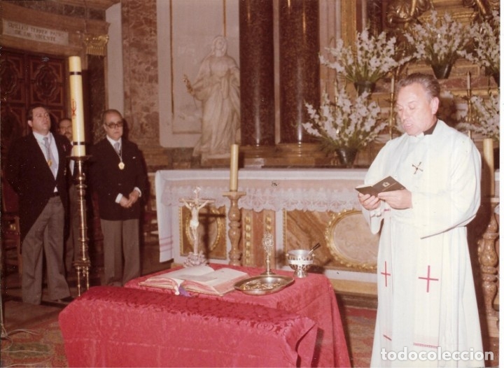 Fotograf&iacute;a antigua: :::: LL273 - FOTOGRAFIA - CAPITULO DE CABALLEROS JURADOS DE SAN VICENTE FERRER - 1983 - FOTO BETETA