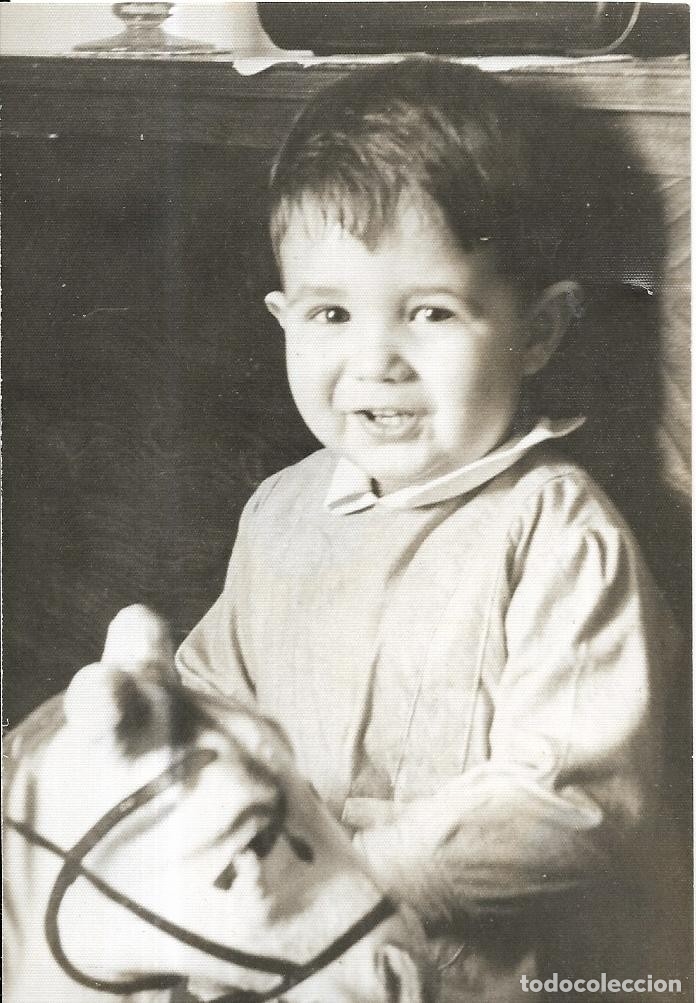 Fotograf&iacute;a antigua: :::: FA208 - FOTOGRAFIA - NI&Ntilde;ITO CON SU CABALLITO DE CARTON