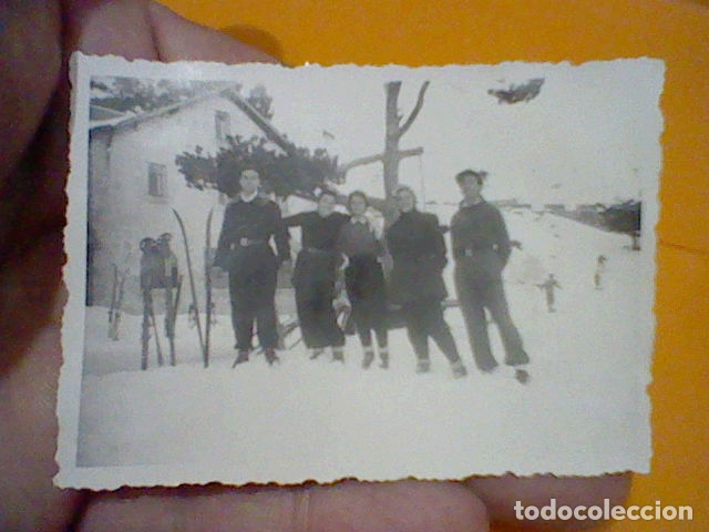 Fotograf&iacute;a antigua: ESQUI ALPINISMO MONTA&Ntilde;ISMO FOTOGRAFIA PARTICULAR ANTIGUA A&Ntilde;OS 40 / 50