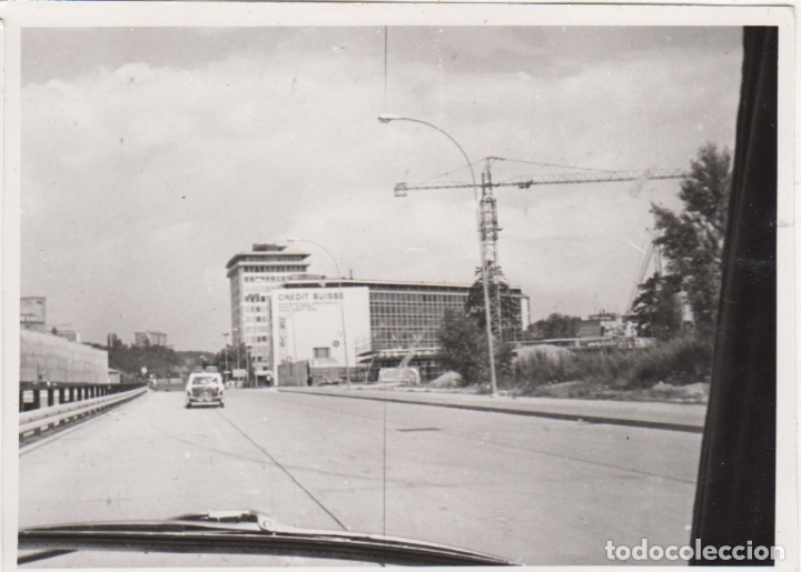 Fotograf&iacute;a antigua: fotografia - foto de ginebra banco de credito suizo agosto 1972 - credit suisse