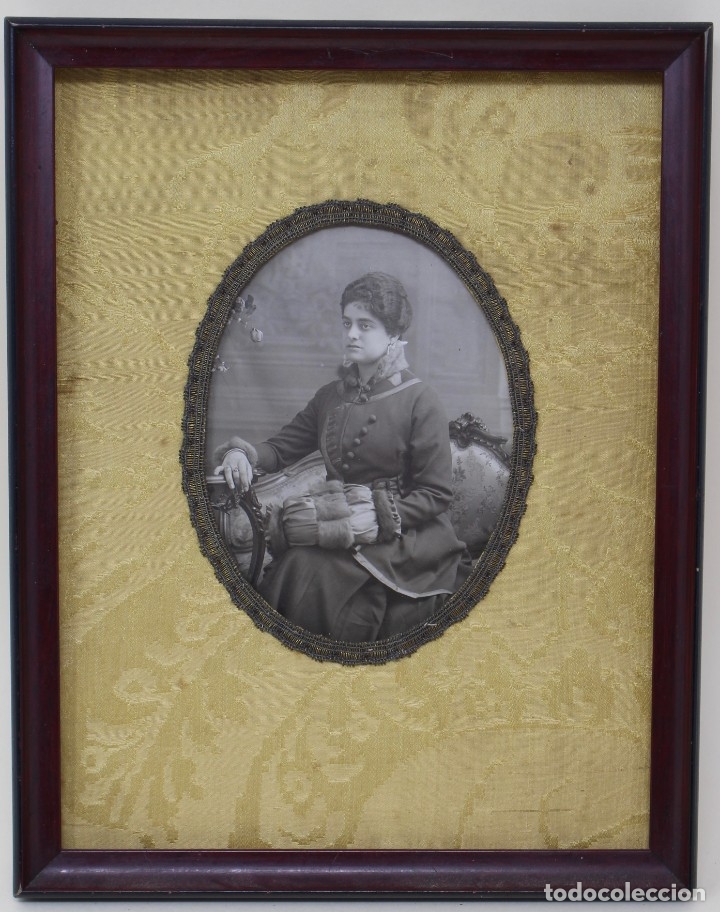 Fotograf&iacute;a antigua: FOTOGRAFIA RETRATO - PRINCIPIO S XX- DE MERCEDES FONTANALS. FOTO:13,9 X 9CM.
