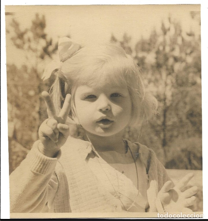 Antique Photography: M50- EXTRAORDINARIA FOTOGRAFIA ANTIGUA - DE UNA NI&Ntilde;A