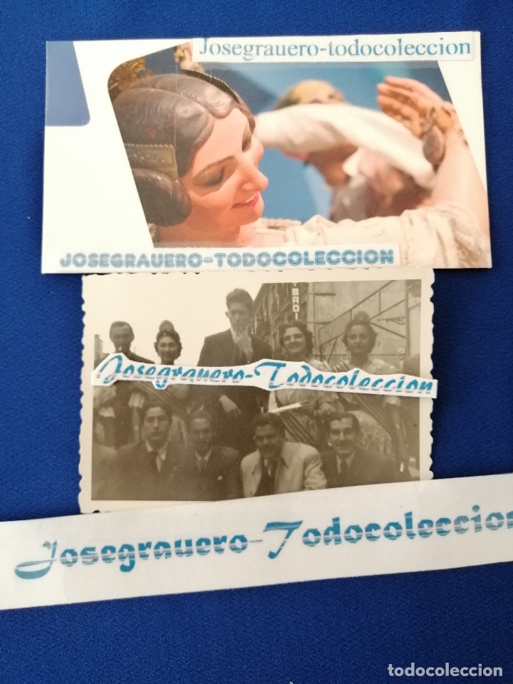 Fotograf&iacute;a antigua: FOTO FALLERA- DE LOS A&Ntilde;OS 50