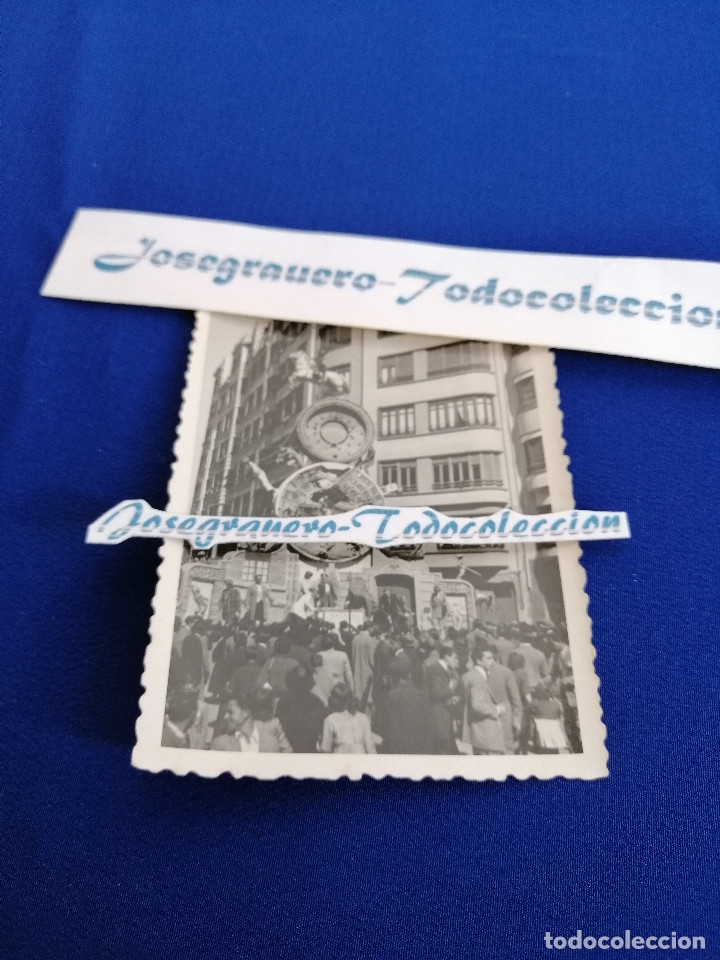 Fotograf&iacute;a antigua: FALLA CASTELLON SEGORBE- a&ntilde;o 1944 - Foto 1