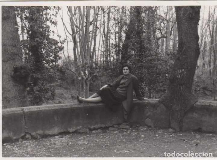 Fotografia antiga: fotografia foto artistica mujer posando
