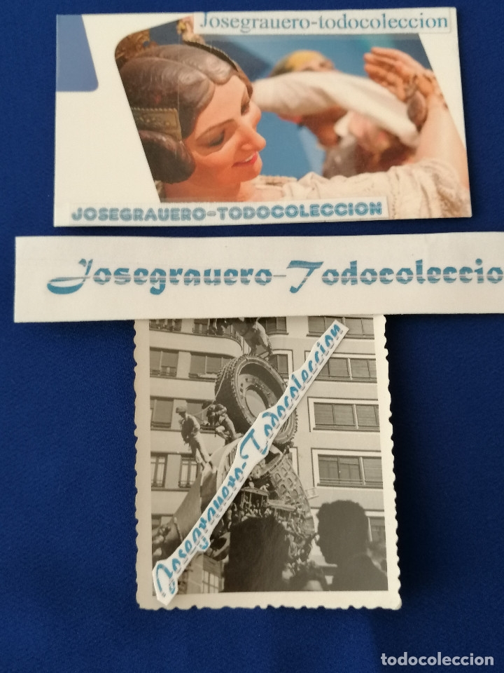 Fotograf&iacute;a antigua: FALLA CASTELLON SEGORBE -A&Ntilde;O 1944- - Foto 4